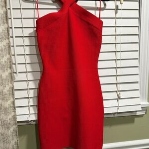 Sincerely Jules Strapless Red Dress